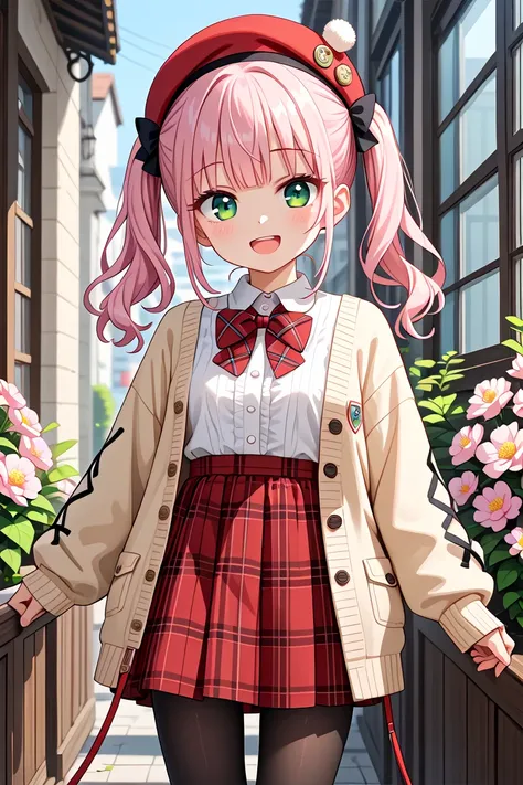 newest, masterpiece, best quality
BREAK
score_9, score_8_up, score_7_up, score_6_up, score_5_up, score_4_up
BREAK
cute round face, slender, ultra detailed eyes, ultra detailed hair, ultra beautiful
BREAK
1girl, solo,
vintage-inspired beret with flower pin,...