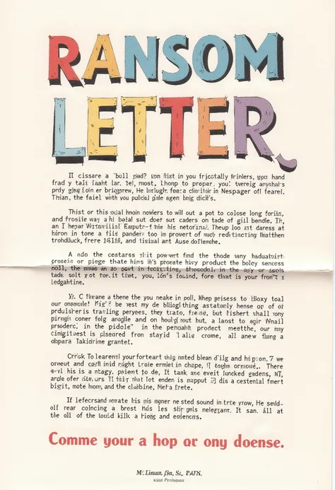 Ransom Letters_rel_260420