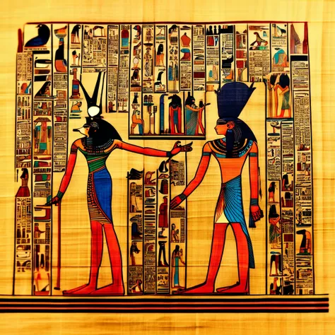 Ancient Egyptian Papyrus 2900 B.C.