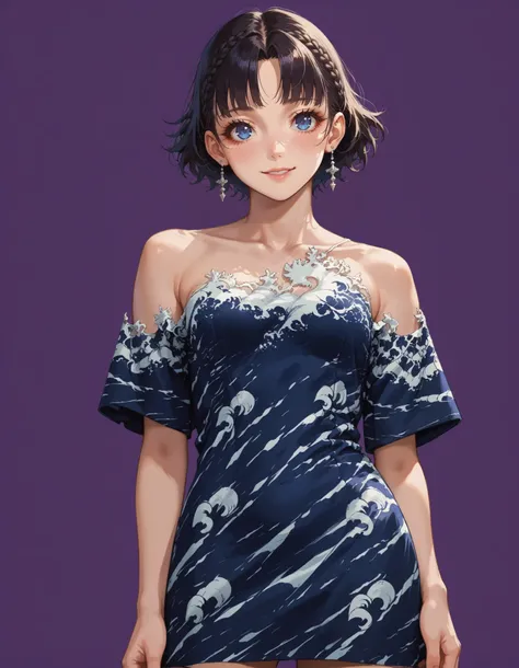 Hokusai Dress / The Great Wave off Kanagawa clothes pattern