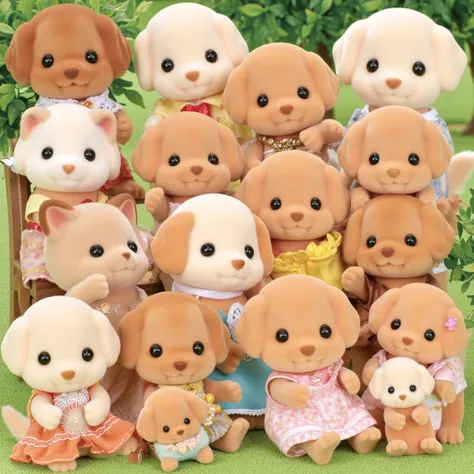 Flocking Animals  [FLUX]  森林家族小鼻嘎 Sylvanian Families