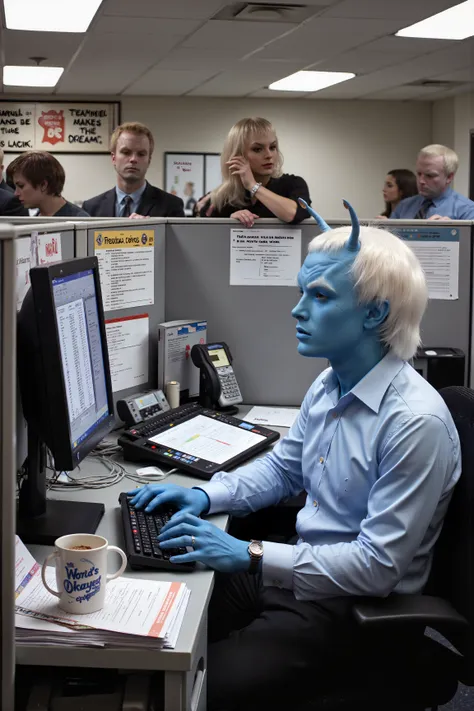 Star Trek Andorian Race (Flux)