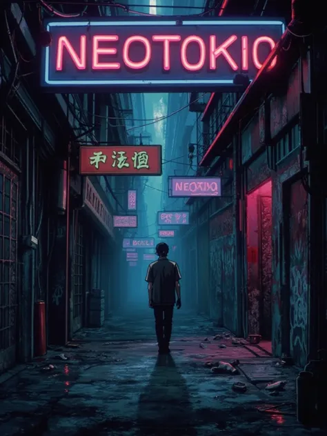 NEOTOKIO F1 - Dystopic Infused Anime Style