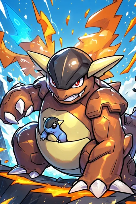 Kangaskhan: Parent Pokemon | ガルーラ (Pokedex #0115) [Pony]