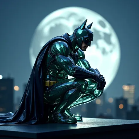 Generation Mode:

flux_txt2img

Positive Prompt:

A Batman made of panels of Fine-Cut Glass. The sheets of glass refract light from behind as he crouches on a rooftop in the moonlight. His Fine-Cut Glass outfit is slightly translucent.

Model:

FLUX Dev (Q...