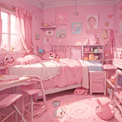 Private room/kawaii female bedroom