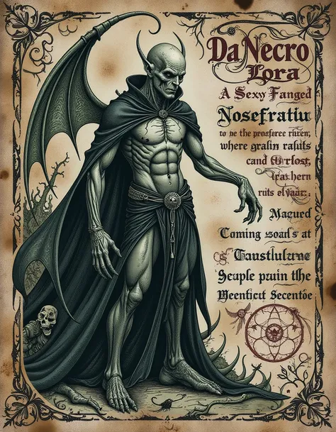 DaNecro Necronomicon Sketch Style