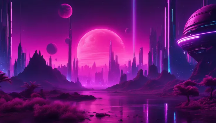 Alien Planet Concept Art (VW Style)