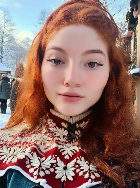 safe_pos, masterpiece, best quality, highly detailed, high-resolution, score_9, score_8_up, score_7_up,  duda_matte, redhead_girl, 1girl, pretty, detailed face, detailed eyes, long hair,  fully clothed, winter, photo background, upper body view,  <lora:dud...