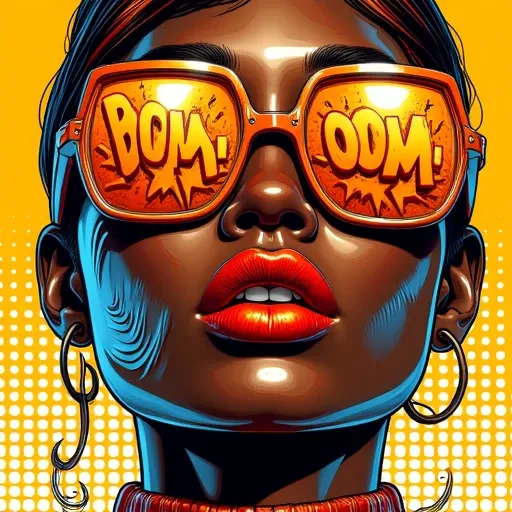 Comic pop art