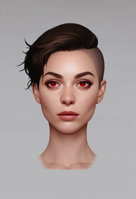 Frontal Headshot Portrait