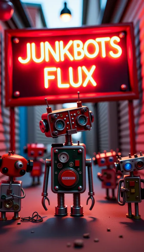 Everly Heights JunkBots FLUX