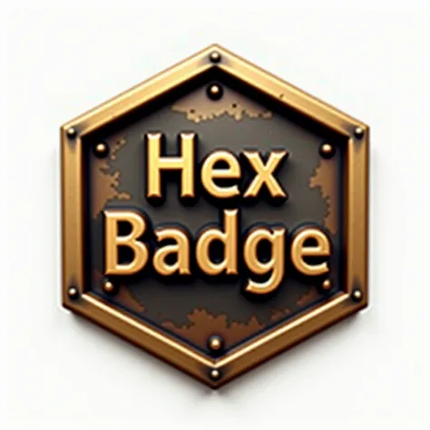 Hex Badge - CE - SDXL & Flux