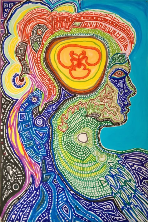 Art style of Mireille Relea Peiffer_Flux
