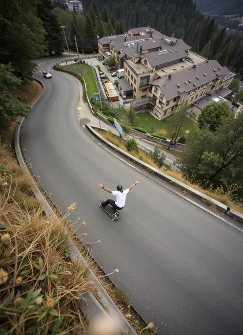 Downhill Skateboarding