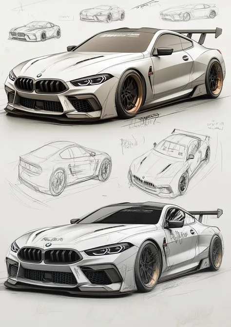 F.1 Movers - Sketching - Automobile Sketching