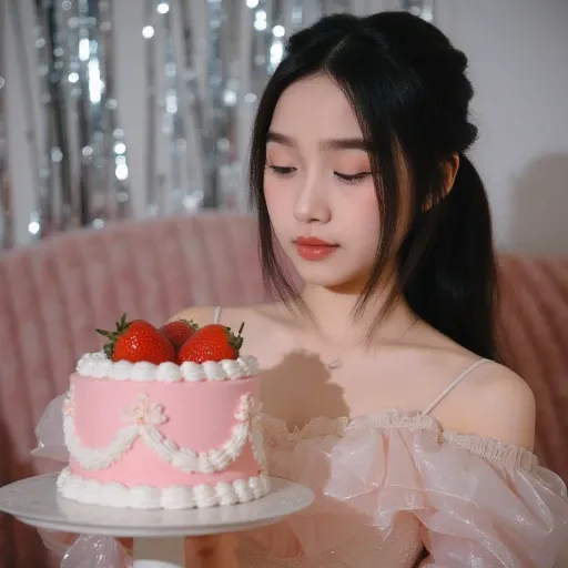 Gothic Lolita - Pink Birthday Party concept