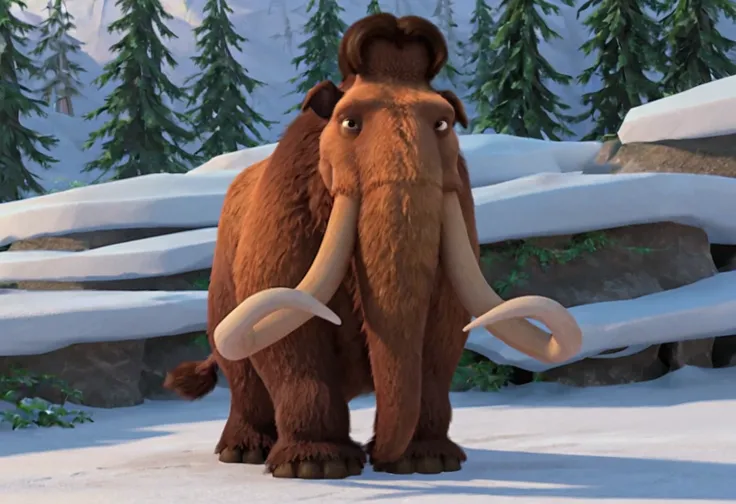 Furry Lora: Manny (Ice Age)