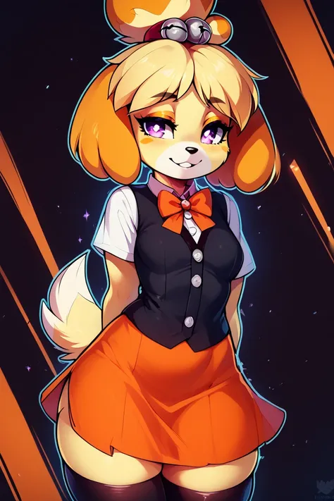 Fall Isabelle (Animal Crossing) (Original Outfit) [Pony]