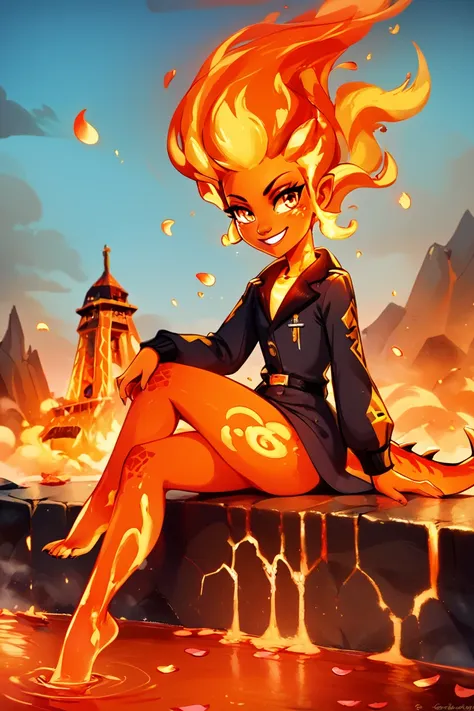 Lava Girl: Lovely Lava (Monster Girl) [Pony]