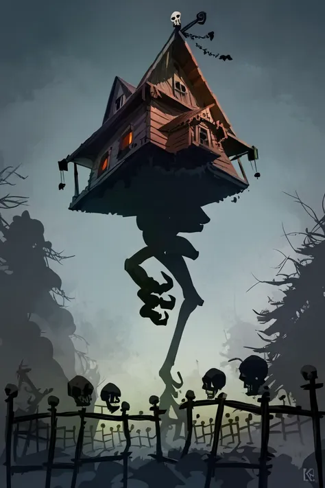 Baba Yaga’s House (Slavic Folklore) [Pony]