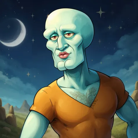 Handsome Squidward - Flux