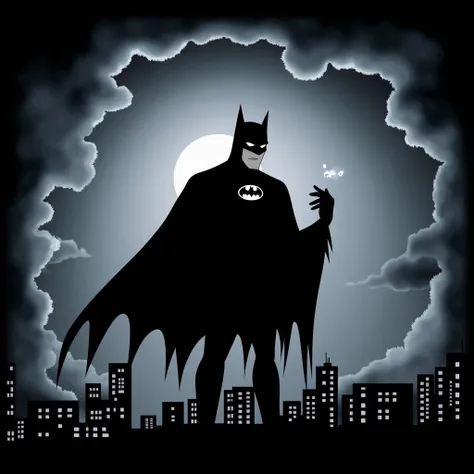 Batman Animated Style XL + F1D