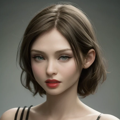 sophieellisbextor, woman mid-thirties, beautiful, 1girl, portrait,  BREAK, red lips, BREAK, jade eyes, BREAK, solo,  light brown hair, BREAK, outdoor, neutral expression, <lora:LCM_LoRA_Weights_SD15:1>  <lora:Sophie_Ellis_Bextor:1>