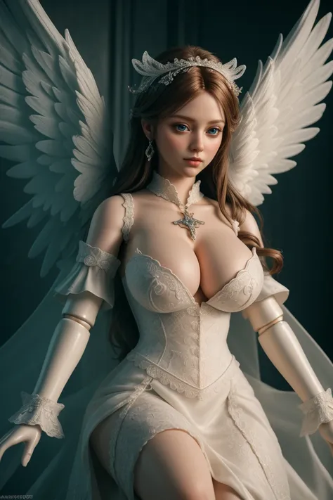 Angel Toy Doll, Real Life, realistic, intricate details, highly detailed, hdr, high quality, sharp focus Professional photography, natural lighting, a masterpiece, dynamic lighting, hyperdetailed, intricately detailed, Splash screen art, trending on Artsta...