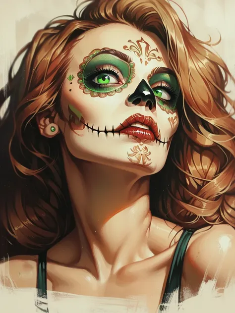 Vixon's Classic Art Styles - calavera paintings