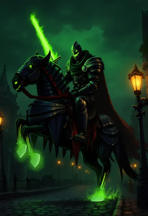 Headless Horseman from World Of Warcraft - Flux.1