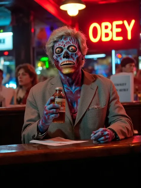 Aliens form They Live/Invasion Los Angeles (1988) - Flux1.D