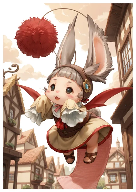 Gurdy (The chocobo rancher moogle from Final Fantasy XII) [Pony]