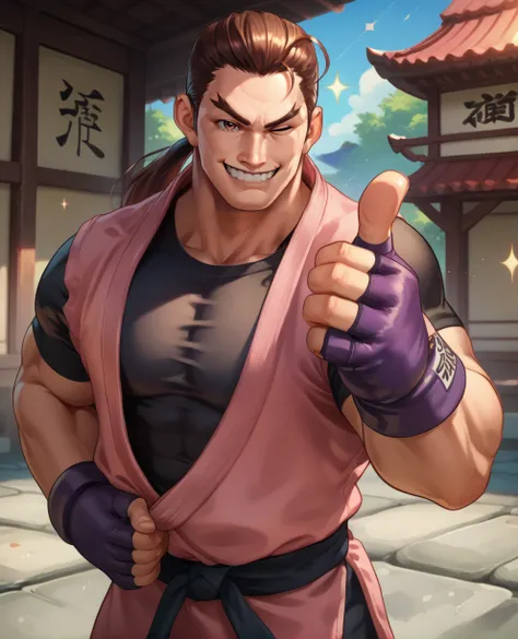 Dan Hibiki - Street Fighter (SF5) (pxl)