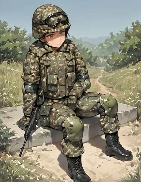 陸上自衛隊迷彩服(JGSDF camouflage uniform)/from figure