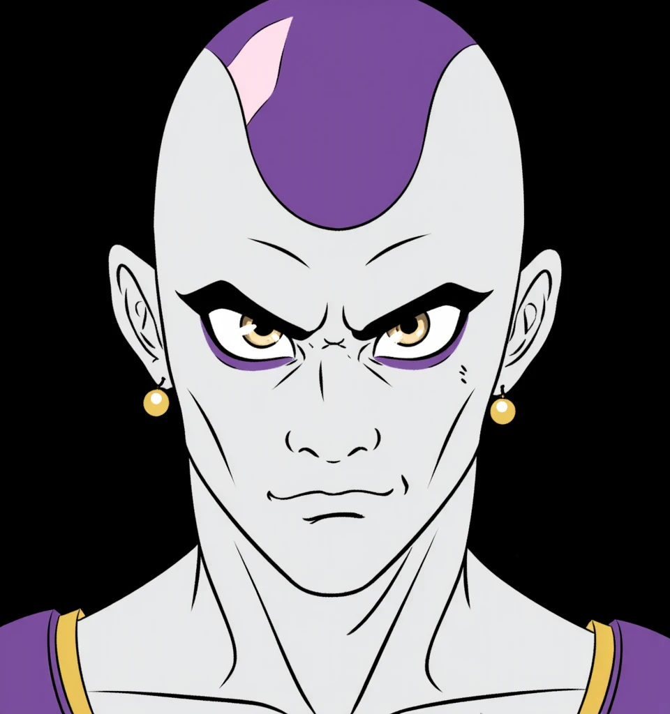 kxsr, portrait of frieza from dbz