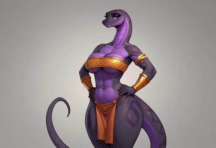 purple snake