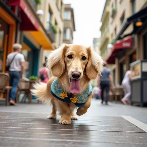 Golden Dachshund Cheese (FLUX)