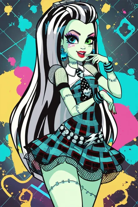 Frankie Stein (Monster High) [Pony & SD1.5]