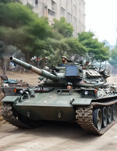 74式戦車(Type 74 main battle tank)