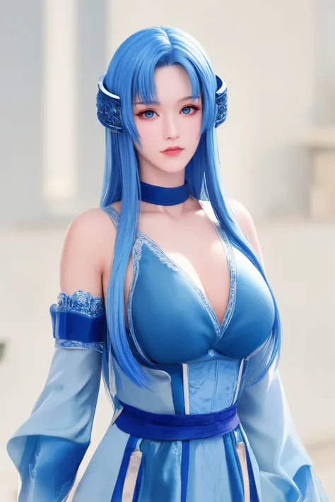 【FLUX Lora NO.8】CHinese Paladin Lankui 仙剑奇侠传 蓝葵