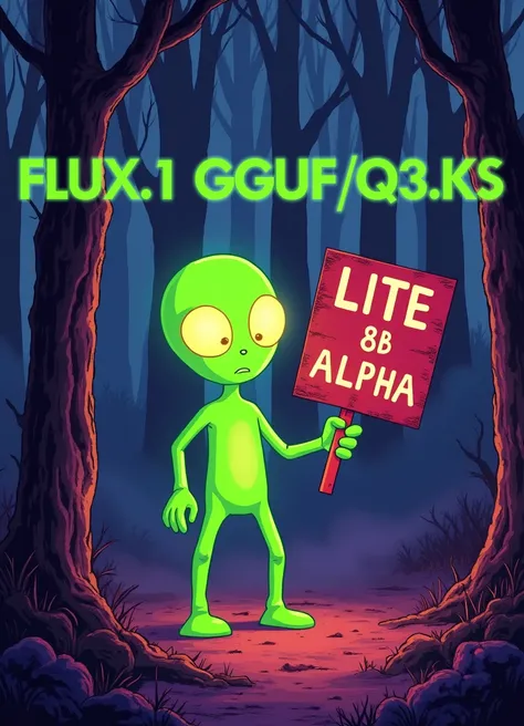 Flux.1 Lite 8B Alpha GGUF Q3.KS Q4/Q4.1/Q4.KS Q5/Q5.1/Q5.KS Q6.K Q8 BF16