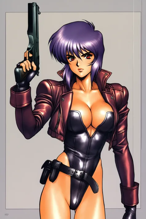 [illustrious XL] Masamune Shirow/士郎正宗 《Ghost In The Shell》/《攻壳机动队》《Apple seed》/《苹果核战记》 - Artist Style