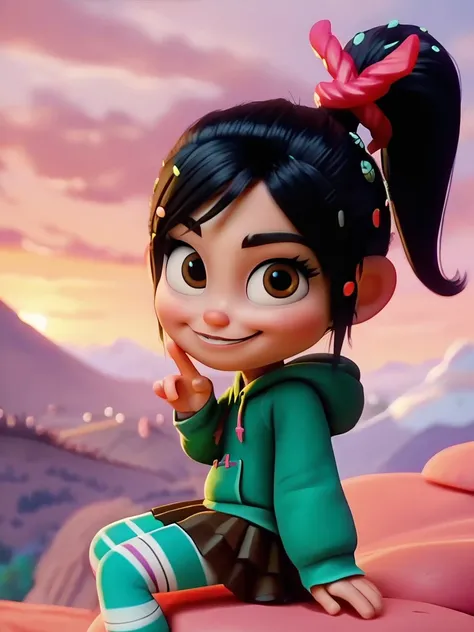 Vanellope Von Schweetz - Wreck-It Ralph / Disney Pixar - | XL PONY | - by YeiyeiArt