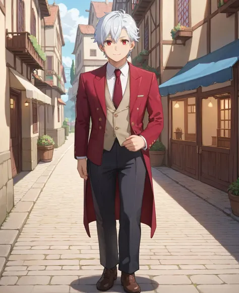 Bell Cranel - DanMachi / Is It Wrong to Try to Pick Up Girls in a Dungeon S5 tailcoat Tuxedo
