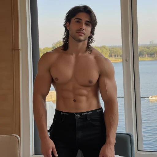 Diverse male looks and poses