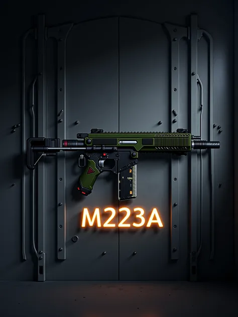 Cyberpunk Guns - M223A FLUX