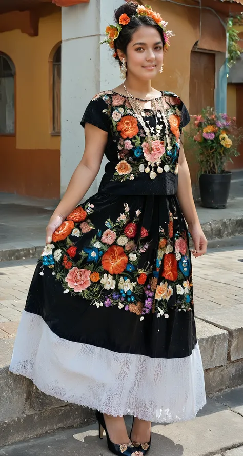 Tehuana Dress Mexico - Clothing