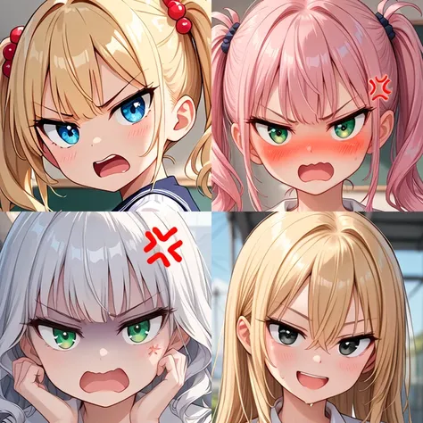 [SDXL] Extremely angry eyes / 激おこ顔
