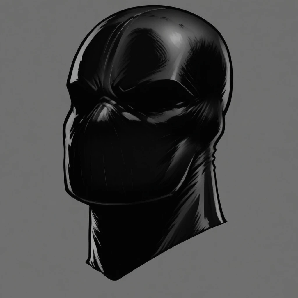 BLACK MURDER MASK X666